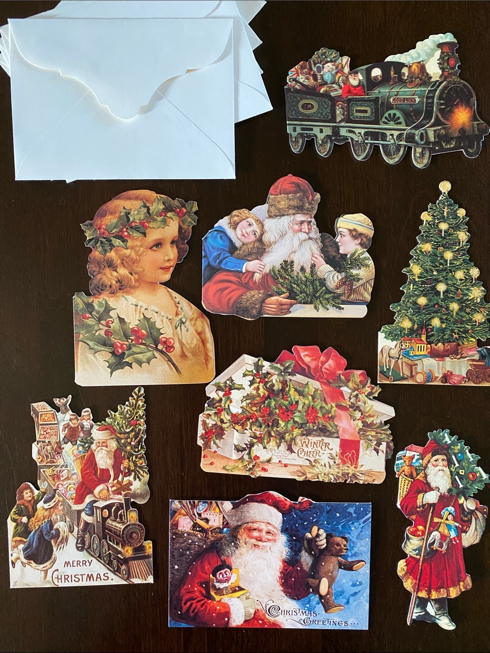 Bundle of 8 'The Gifted Line' Victorian Charms Gift Cards